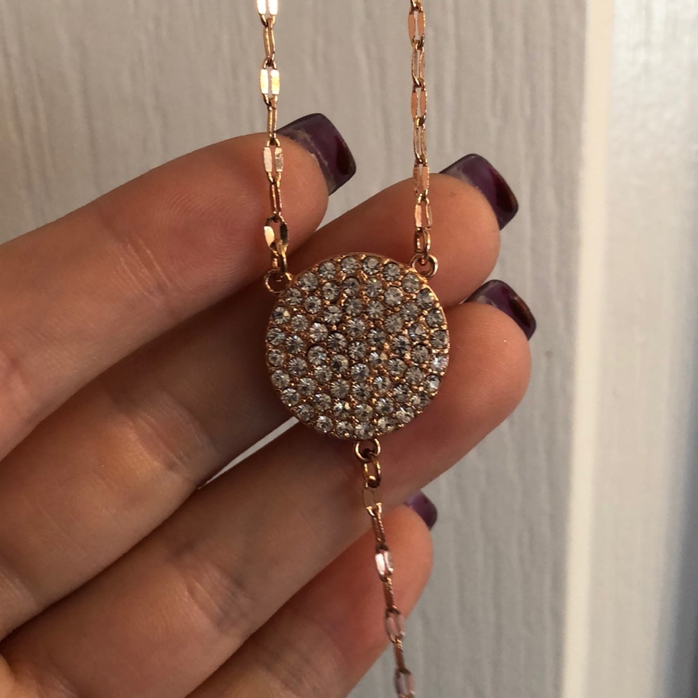 rose gold necklace